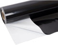 Farm Plastic Supply - 12 Mil String Reinforced Black/White Pond Liner - 12 Mil Fish Pond HDPE Liner, Pond Liners for Outdoor Ponds, Koi Ponds, Garden Fountain, Containment Liner (6' x 20')