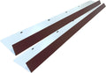 Eagle 1-26 Gauge 5 Foot Rain Diverter - Nails and Instructions Included (Mill Finish Aluminum, Copper, Galvanized, Stainless Steel & More) (2, Burgundy)