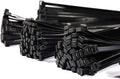 SYD 4 Inch length, 18lb Small size Self Locking Nylon Cable Zip Ties -1000 Piece (Black)