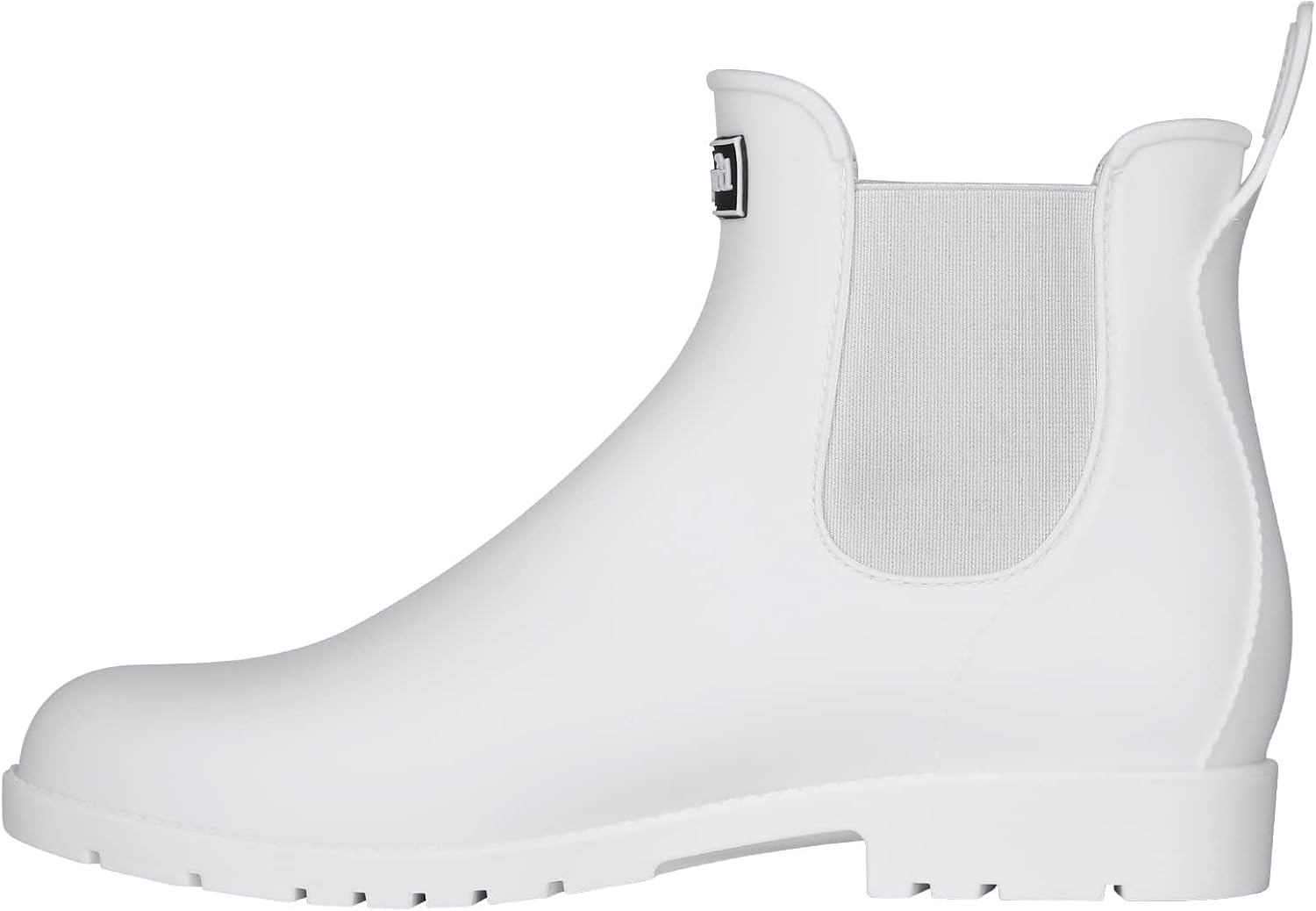 Asgard Women's Ankle Rain Boots Waterproof Chelsea Boots
