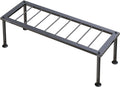 1 Tier Plant Stand: Ladder Plant Holder - Metal Flower Pot Stand - Heavy Duty Flower Rack for Living Room Patio Garden Corner Balcony and Courtyard.