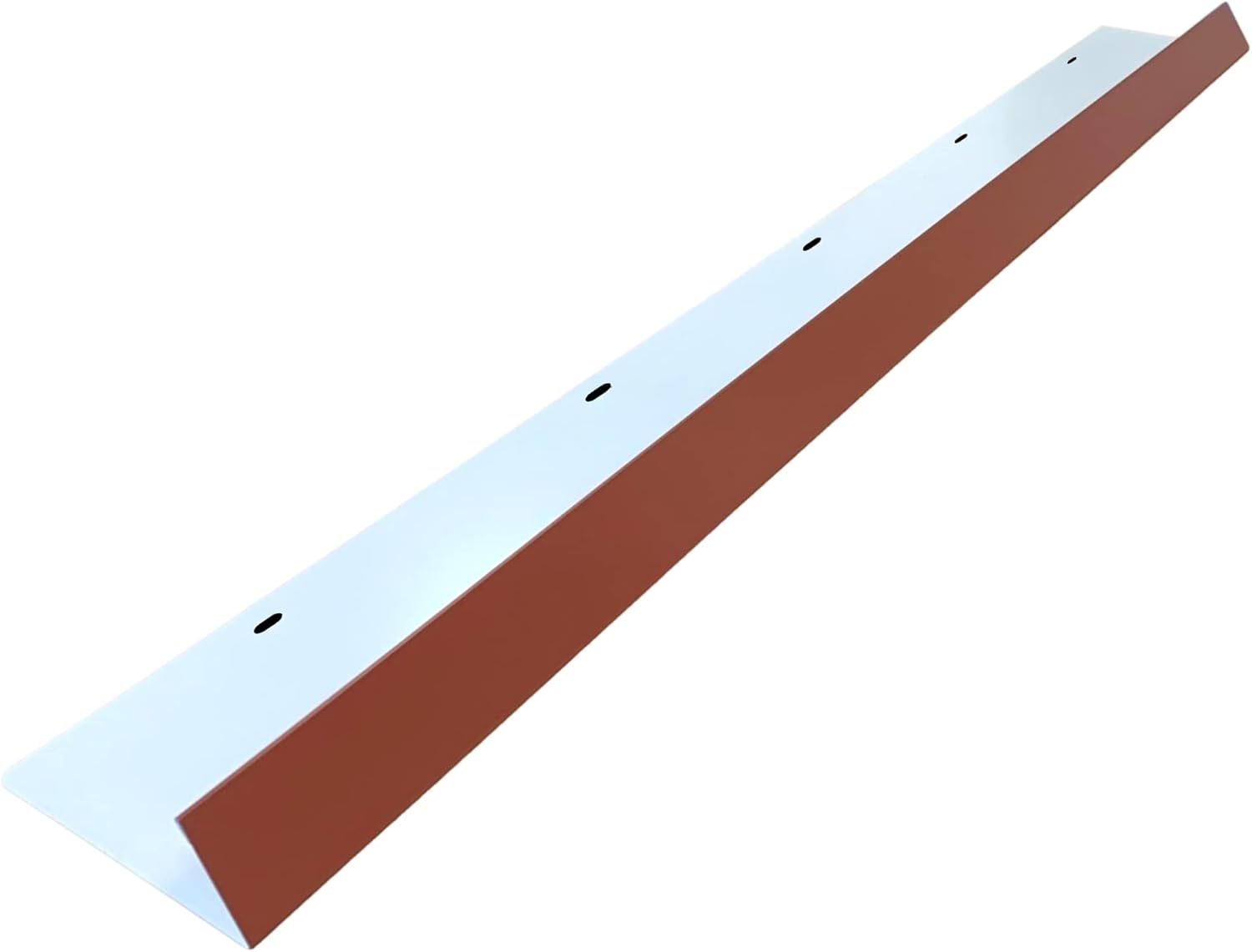 Eagle 1-26 Gauge 5 Foot Rain Diverter - Nails and Instructions Included (Mill Finish Aluminum, Copper, Galvanized, Stainless Steel & More) (1, Barn Red)