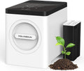 3L Electric Composter for Kitchen, Countertop Compost bin, One Touch Smart Model Handle Kitchen Waste, with Triple Grinding Blade, Carbon Filter, Auto-Cleaning, LED Touch Screen