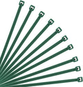XINGO Cable Zip Ties (500 Pack), 40 Lbs Tensile Strength-Heavy Duty, Self-Locking Nylon Plastic Wire Ties in Assorted Sizes and Colors for indoor and outdoor (12 inch, Dark Green)