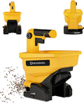 Handheld Power Spreader Compatible for Dewalt 20V/60V Li-ion Battery, Available Year-Round, Grass Seeds, Rock Salt (Battery not Included)