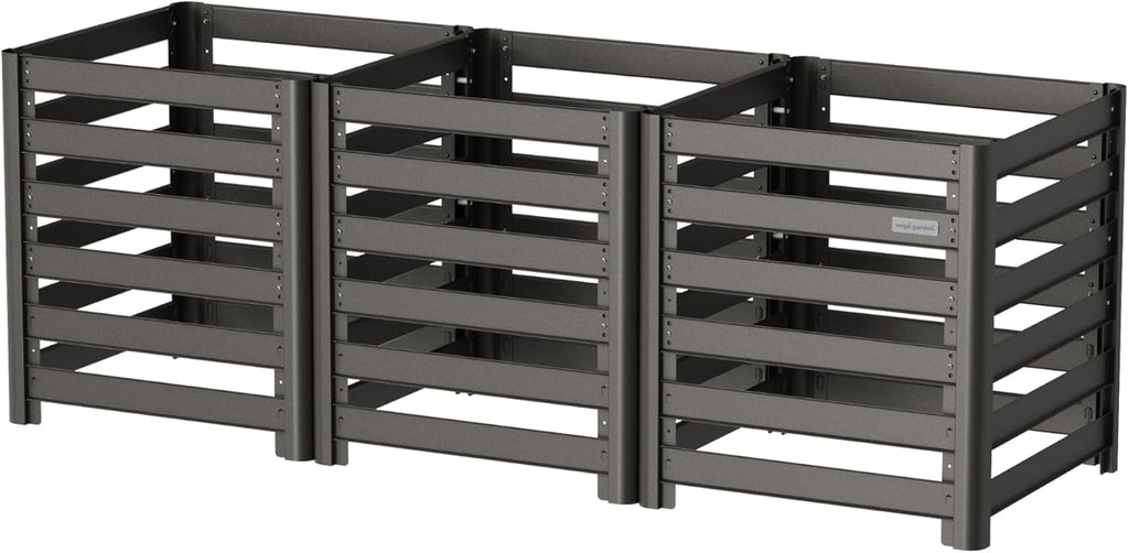 Vego Garden 32" Tall Modular Compost Bin 90" x 30" x 32"