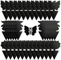 USKICH Sticky Trap Fruit Fly and Gnat Trap Sticky Bug Traps Fungus Traps for Indoor/Outdoor ，Insect Catcher for White Flies,Mosquitoes,Fungus Gnats,Lying Insects (36 Pcs Black)
