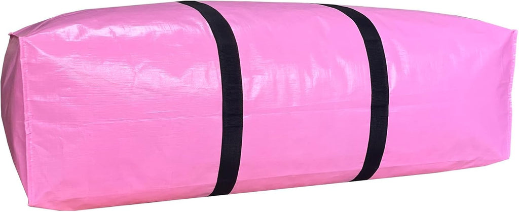 Extra Large Storage Bags, Jumbo Moving Tent Storage Bags, Foldable Big Blue XXL Duffle Bag for Travel,Christmas Tree Bag, 42x23x13.5inch - 2PACK