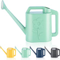 2 Gallon Watering Can for Indoor Plants, Garden Watering Cans for Outdoor Plant House Flower, Modern Plant Watering Can Large Long Spout with Sprinkler Head