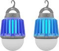 Wisely Bug Zapper Outdoor/Indoor Electric, USB-C Rechargeable Mosquito Killer Lantern Lamp, Portable Insect Electronic Zapper Indoor Trap, with LED Light 2PK
