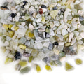 HappyFiller 18 Pound Small Rocks Decorative Tiny Pea Gravels for Aquarium Fish Tank Rocks,Indoor Outdoor Plants Catcus Succulent Top Dressing,Zen Garden,Vase Fillers,Light Green Mix,0.31-0.47"