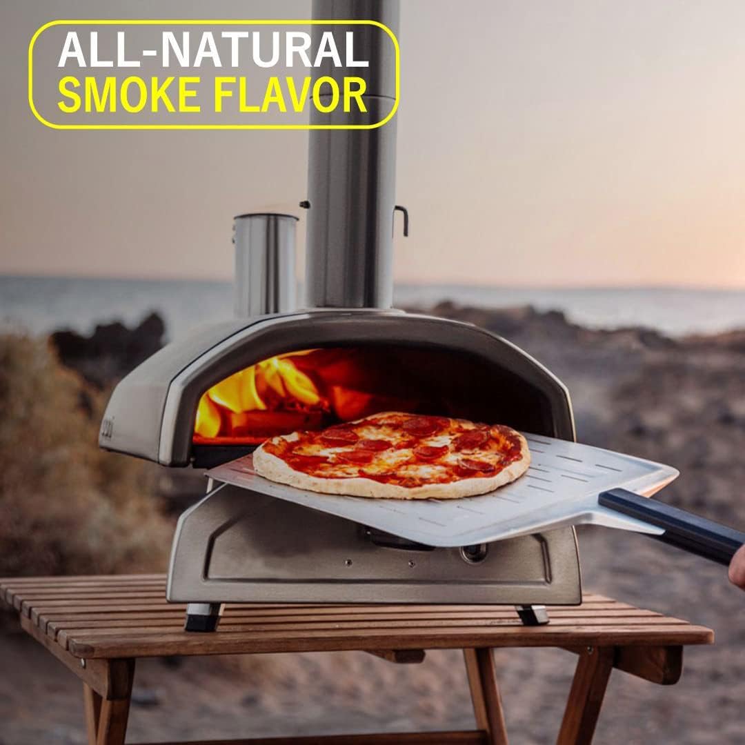 Kiln Dried ~6 x 0.5-1.5 Inch Mini Pizza Oven Cooking Logs, Wood Logs for Grills and Smokers, Solo Stove Mesa XL (790 Cubic Inches), Cherry
