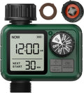 Sprinkler Timer, XinFuture Water Timer, Programmable Garden Hose Timer with Rain Delay, Manual& Automatic Watering System, Waterproof Digital Irrigation Controller Watering Lawn Evenly&Efficiently