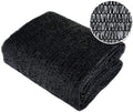 Agfabric 30% Sun-Block Shade Cloth Net Mesh Shade with Clips for Garden Patio&Plants, 6x12ft Black