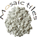 SMEIINIK 1.1lb Bulk Single Iridescent Color Mosaic Tiles for Crafts, Glass Mosaic Pieces for Mosaic Puzzles, Stained Glass Tiles for Mosaic DIY, Mosaic Making Supplies(AJ01-20)