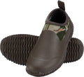 HISEA Unisex Waterproof Garden Shoes, Men's Rubber Rain Boots Women's Ankle Rain Shoes Neoprene Camp Booties Outdoor Slip-On Footwear for Gardening, Farming, Camping, Car Wash, Lawn Care and Yard Work