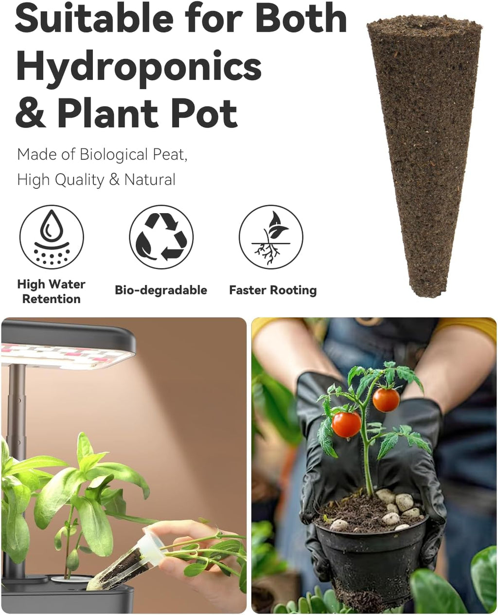 Fruits Seed Pod Kit for AeroGarden, Ahopegarden, iDoo, GARDENCUBE, MUFGA with Strawberry, Cucumber, Red/Golden Cherry Tomato, Compatible with All Indoor Hydroponics Growing System, 8-Pod