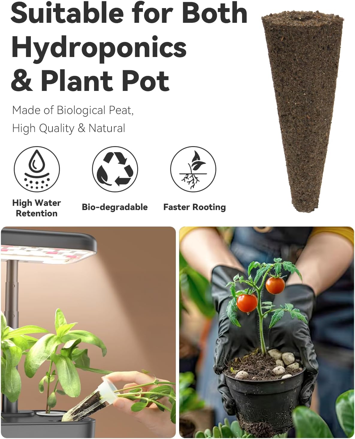 Fruits Seed Pod Kit for AeroGarden, Ahopegarden, iDoo, GARDENCUBE, MUFGA with Strawberry, Cucumber, Red/Golden Cherry Tomato, Compatible with All Indoor Hydroponics Growing System, 8-Pod