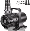 WaterRebirth (2200GPH-120W,UL listed) High Flow Large Fountain Submersible Water Pond Sump Pump Aquarium Electric Waterfall Pump Outdoor PS-2200