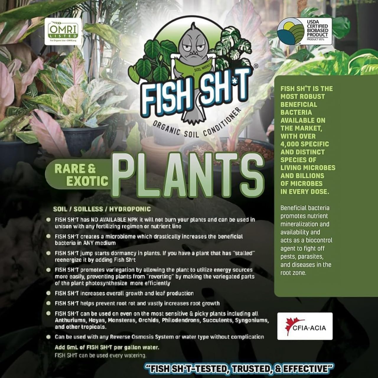 Fish Head Farms Organic Soil Conditioner for Yield and Flavor Enhancement. Improves Fertilizer Efficiency. Useful in Both Garden Soil and Hydroponics Applications (1 Liter with Garlic Chives)