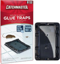 Catchmaster Mouse & Insect Glue Traps 6-Pk, Adhesive Rodent & Bug Catcher, Mouse Traps Indoor for Home, Sticky Glue Boards for Mice and Insects, Pest Control for House & Garage