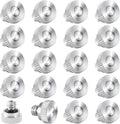 20 Pcs Brass Misting Nozzles for Outdoor Cooling System,0.012 Orifice (0.3 mm) 10/24 UNC Mister Nozzles Sprinklers for Greenhouse Patio Misting System