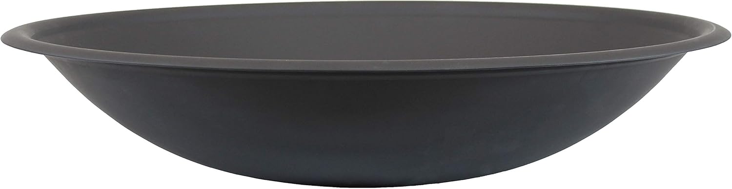 Sunnydaze Outdoor Fire Pit Bowl Replacement Insert for DIY Ring or Existing Stand - Wood-Burning Fire Bowl for Outside - 23-Inch