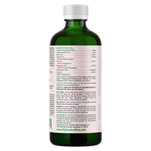 0-3-2 Giant Bloom: Orchid Bloom Enhancer - Orchid Bloom Booster Fertilizer - Orchid Food Concentrate - Chelated Nutrients for Healthy Flower & Reblooms (32 OZ), GW-05030-C-01