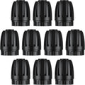 Pawfly 10 Pcs 1/2" Irrigation End Cap for 1/2" Irrigation Tubing (1/2" ID x 0.64" OD), 1/2" Drip Irrigation Fittings with Lock Nuts, Barbed Drip Tubing Connectors for Garden Irrigation System