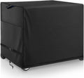 Pizza Oven Table Cover- Heavy Duty Waterproof Cover for Pizza Oven Cart Table,Compatible with 51 inch Outdoor Utility Cart and Storage Cabinet Black