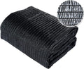 Agfabric 40% Shade Cloth 10X 20ft Sun Shade Fabric Sunblock Shade Cloth Cover with Clips for Plants, Black
