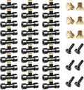 Misting Nozzles Kit Include 36 Pcs Misting nozzle 30 Pcs Misting 6 Pcs Plug nozzle tees for Outdoor Spray Cooling System (72 Pieces)