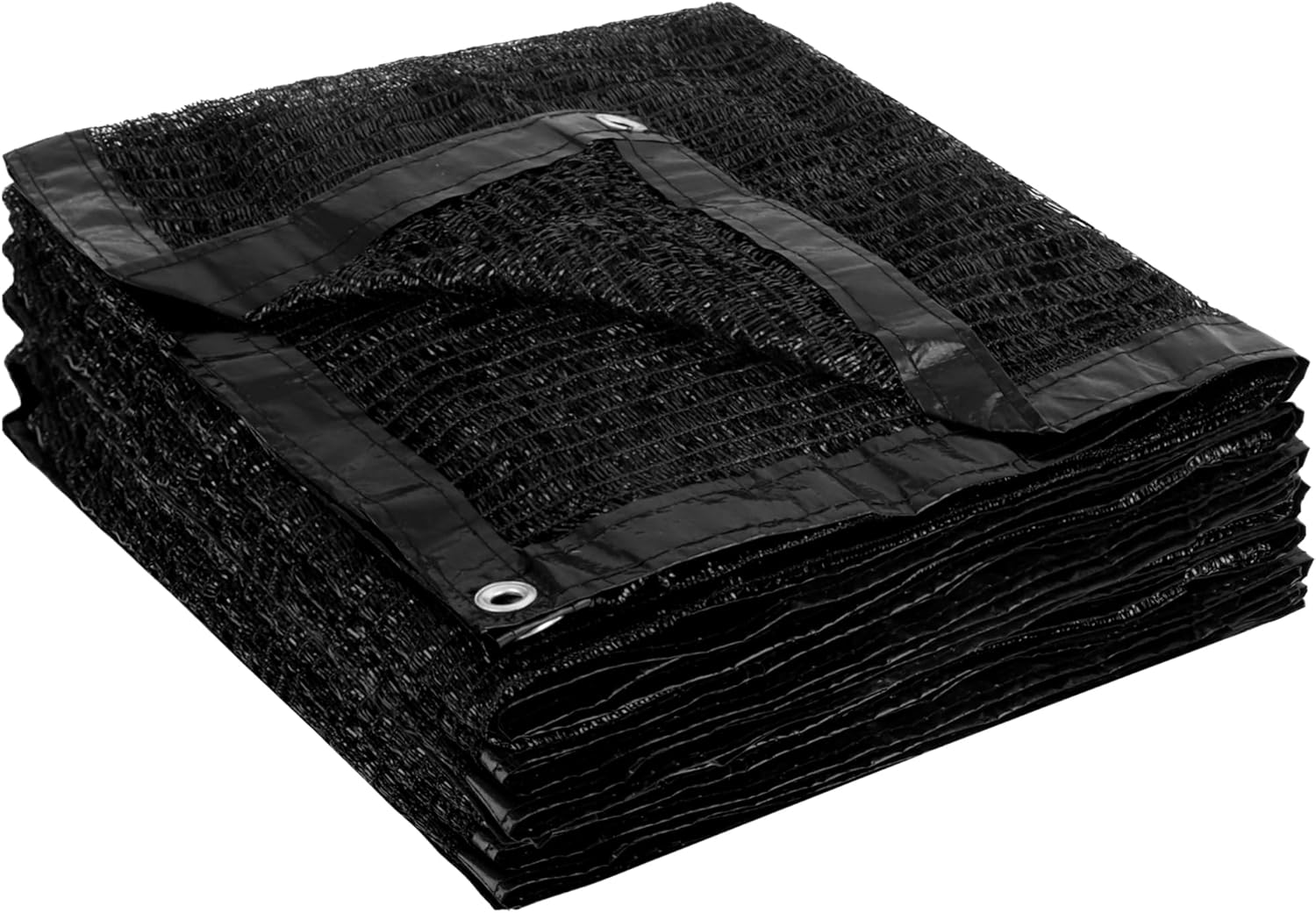 Garden expert 50% Sun Shade Cloth 5x10ft Mesh Tarp with Grommets for Plant Cover Patio Canopy Garden Pergola Greenhouse Car Barn Kennel Black