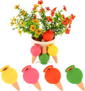 8Pcs Terracotta Plant Watering,Self Watering Spikes Self Watering Planter Insert,Ceramic Automatic Watering Water Seepage Device Suitable for Garden Decoration Plant Accessories