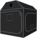 5x5 Grow Tent, 60"x60"x72" Roof Cube Plant Grow Tent, Indoor Growing Tent with Observation Windows, Lightproof Roof Cube Tent with Floor Tray, Mylar Hydroponic Tent