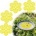4 Pack Floating Bee Watering Station for Garden, Butterfly Feeder Bee Waterer Wildlife Baths Pollinator, Outdoor Pool & Garden Decor(Flower Face)