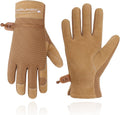 HANDLANDY Women Safety Work Gloves Utility Touch Screen Working Grip Glove for Yardwork Gardening Breathable Mechanic Gloves