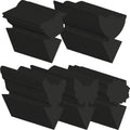 200 Sheets Fruit Fly Sticky Traps for Fruit Fly Gnat Trap for House Indoors Sticky Traps Catcher for Gnats Fungus Gnats Mosquito Catcher for Kitchen Outdoor Plants(Black)