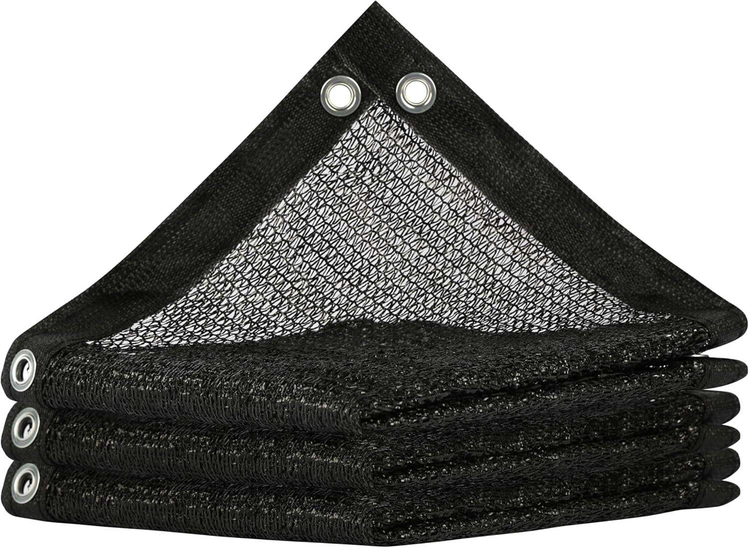 ShadeMart 50% Shade Cloth for Plant, Black 17FT x 31FT Custom Size Outdoor Shade Tarp, Shade Cover with Upgrade Grommets and Zip Ties, Netting Sunblock Net for Vegetables Flower Garden Greenhouse