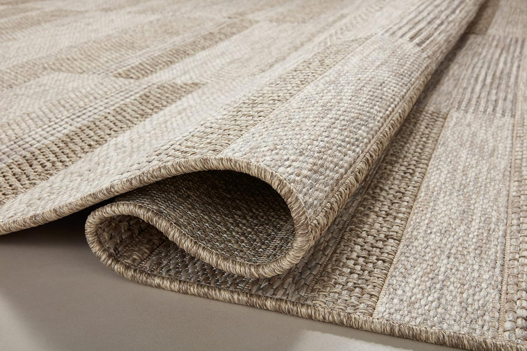 Loloi Dawn Collection Indoor/Outdoor DAW-03 Brown 2'-3" x 10'-0" Runner Rug