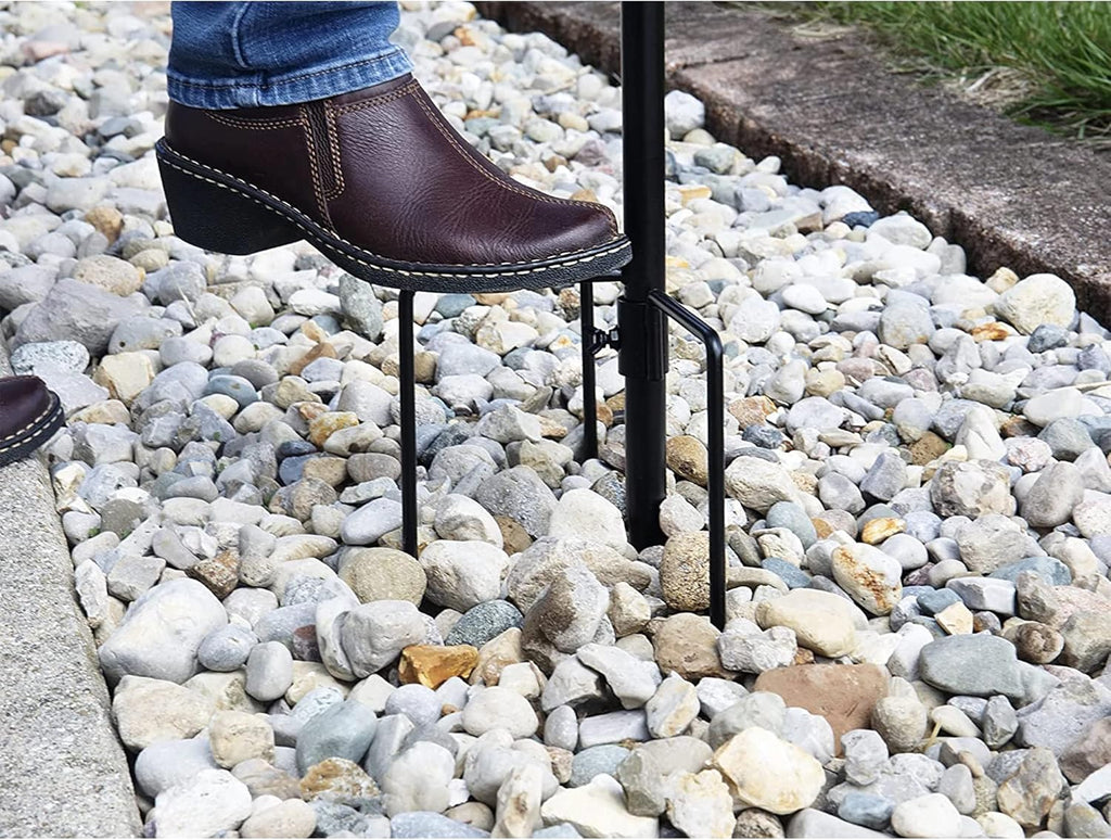 Ashman Deluxe Bird Feeding Station (1 Pack) Bird Feeders for Outside - Multi Feeder Pole Stand Kit with 4 Hangers, Bird Bath and 3 Prong Base for Attracting Wild Birds - 22 Inch Wide x 92 Inch Tall.