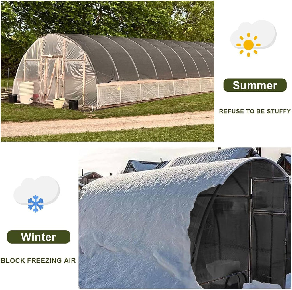 LOVE STORY 8x10FT 55% Black Shade Cloth Sun Shade Net with Grommets Sunblock Net Mesh Tarp for Garden,Plants Cover,Greenhouse and Patio