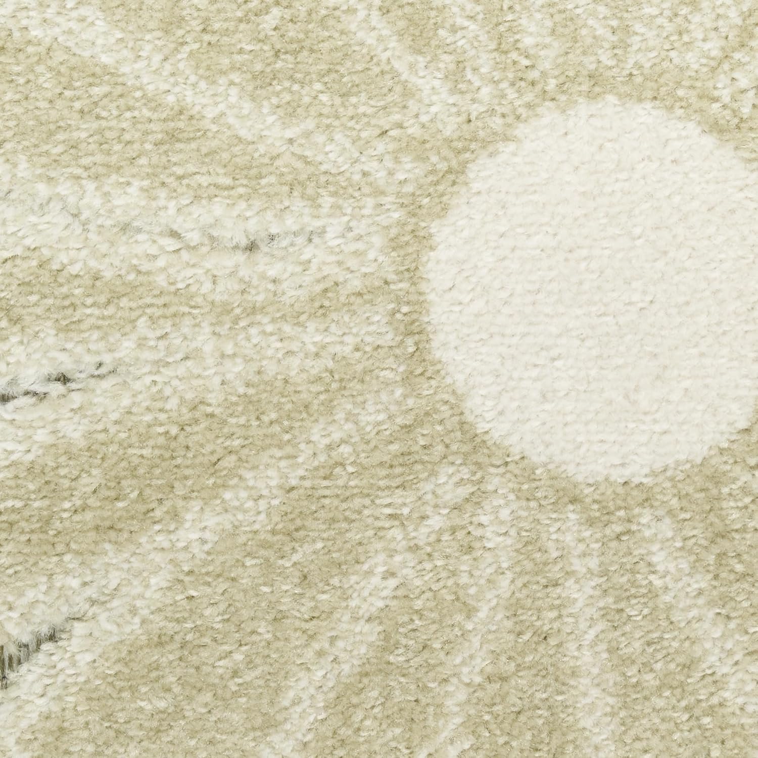 Nourison Aloha Ivory Sage 2'8" x 4' Area Rug - Easy Clean, Non Shedding, Bed Room, Living Room, Dining Room, Kitchen (3' x 4')