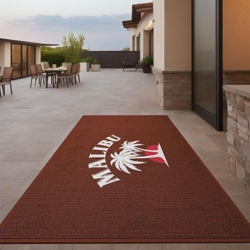 Custom Doormat Floor Mat Entryway Area Rug Welcome Carpet for Business Home Indoor/Outdoor Non Slip Washable Waterproof Durable