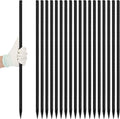 24 inches Straight Rebar Stakes 18-Pack Ground Stake Heavy Duty Metal Steel Spikes for Gardening, Concrete Forming and Camping Tent