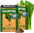 HOME GROWN Culantro Seeds - 720+ 𝗡𝗢𝗡-𝗚𝗠𝗢, 𝗨𝗦𝗔-𝗦𝗢𝗨𝗥𝗖𝗘𝗗 Heirloom Herb Seeds for Planting, Slow-Bolting, Flavorful Cilantro Alternative, Great for Outdoor Herb Gardens (Eryngium foetidum)