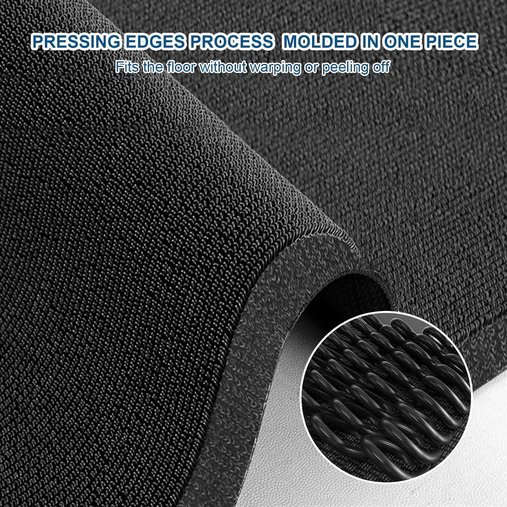 Custom Commercial Grade Carpet Floor Entryway Area Rug Welcome Door Mat for Business Home Indoor/Outdoor Non Slip Washable Durable