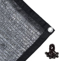 Agfabric 40% Shade Cloth 10x20ft Sunblock Shade Cloth with Grommets for Garden Patio, Black