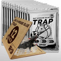12 Pack Glue Mouse Traps Indoor for Home, Large Sticky Mouse Traps for Inside House, Pre-Baited Adhesive Non-Toxic Glue Traps for Mice Rats, Snakes, Lizard, Insect(13.5" x 8.5")