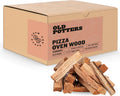 Kiln Dried ~6 x 0.5-1.5 Inch Mini Pizza Oven Cooking Logs, Wood Logs for Grills and Smokers, Solo Stove Mesa XL (790 Cubic Inches), Cherry